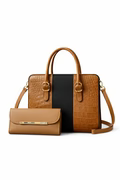 Classic Croc 2-Piece Handbag Set